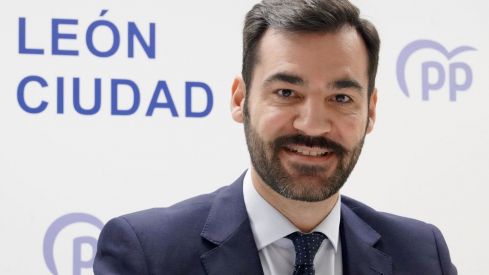 David Fernandez, portavoz del Grupo Municipal del PP en el Ayuntamiento de León | Campillo / ICAL 