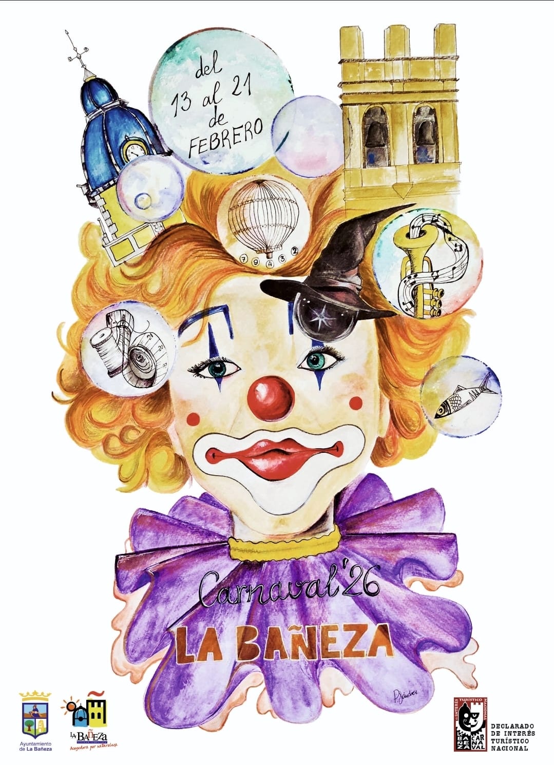 Cartel del Carnaval de La Bañeza 2026