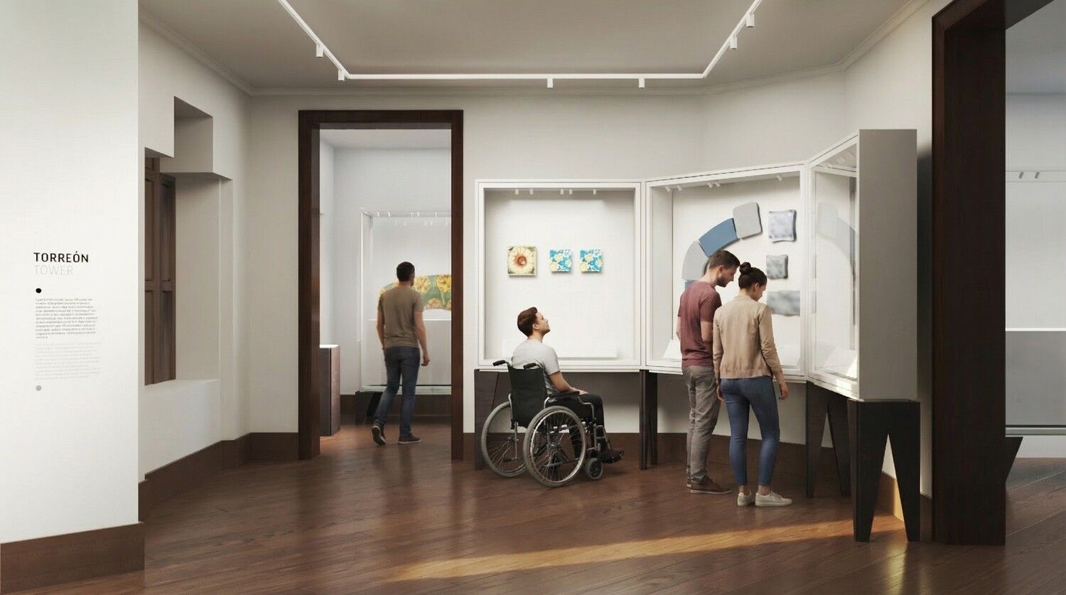 Render Casa Botines Planta Primera (Gaudí)