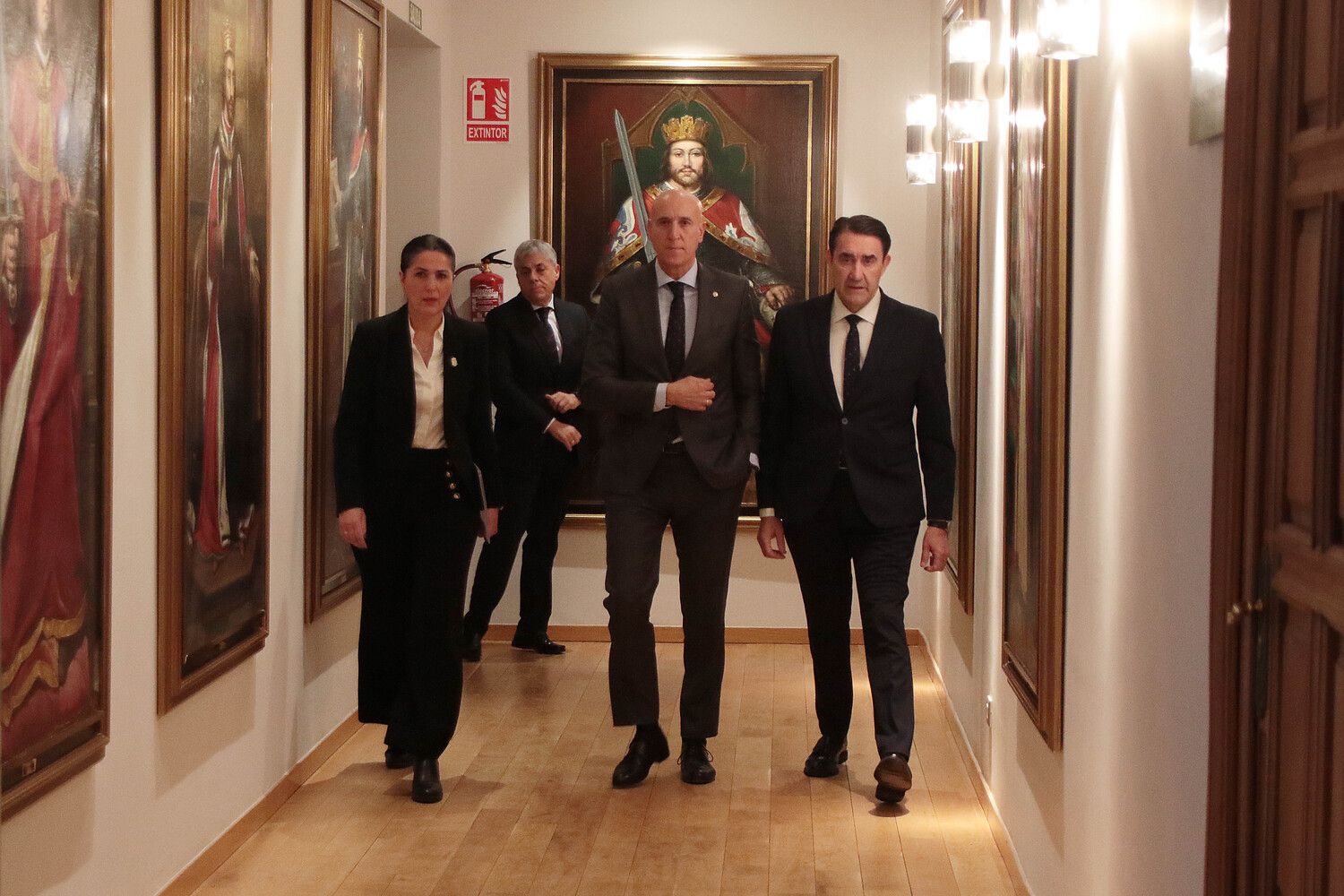 Firma del Plan Regional Camino de La Raya | Peio García / ICAL Firma del Plan Regional Camino de La Raya | Peio García / ICAL