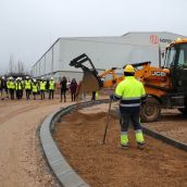 La vicepresidenta tercera del Gobierno visita proyectos de transición justa en La Robla y Pola de Gordón (León) | Peio García / ICAL