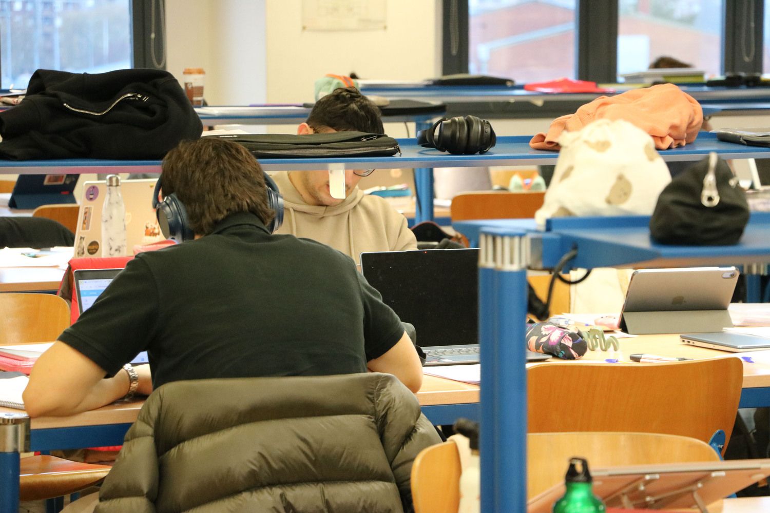 Universidad de León durante la época de exámenes