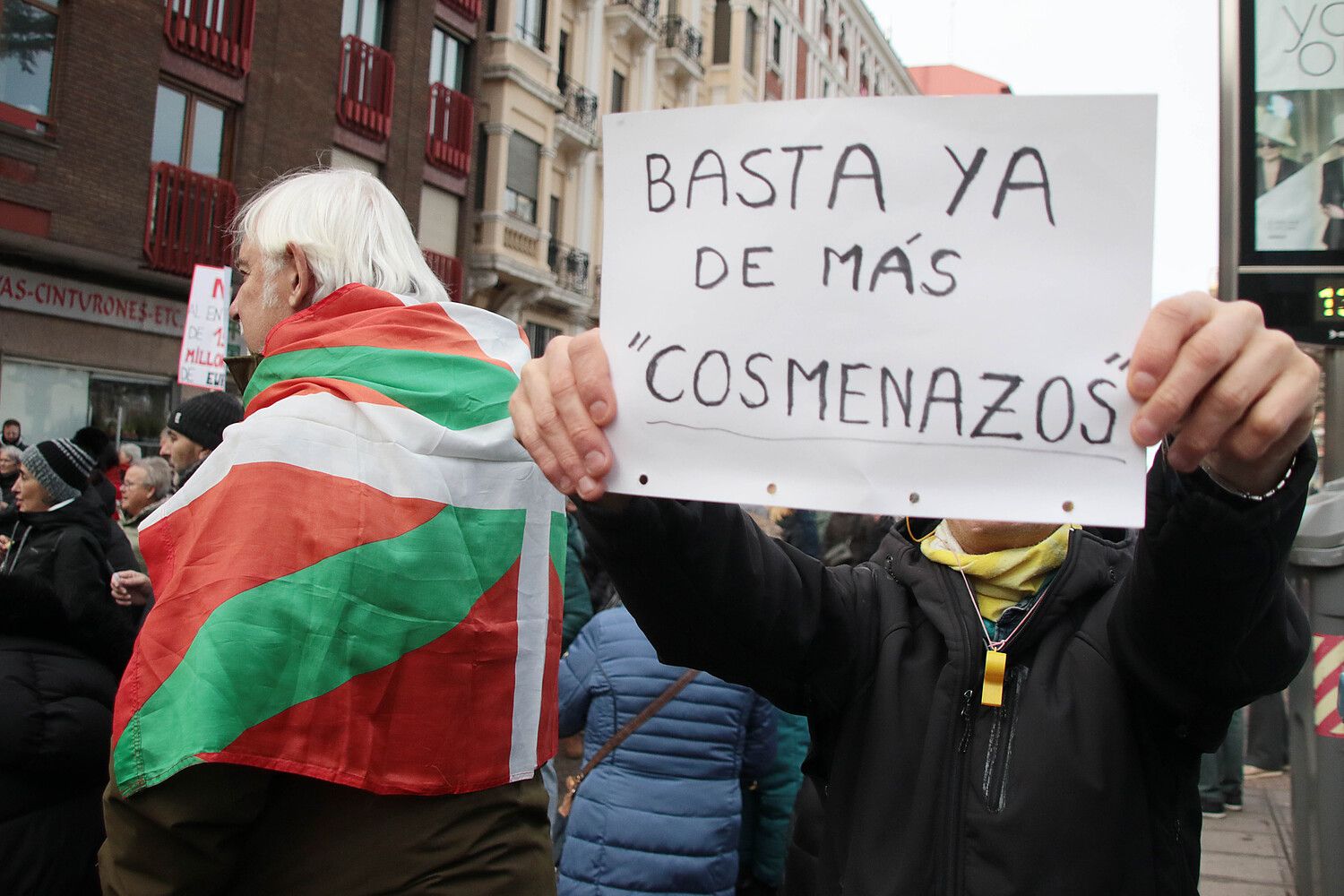 Corte de tráfico reivindicativo sobre el trazado de Feve | Peio García / ICAL