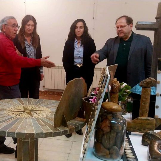 exposicion de piedra