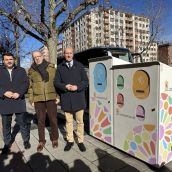 León estrena su primer punto limpio de proximidad en la avenida de Los Reyes Leoneses