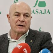 El secretario general, José Antonio Turrado, durante la presentación del informe anual de la organización sobre el sector agroganadero y las previsiones para 2026