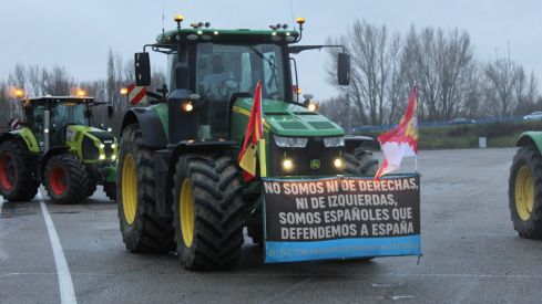 Tractorada en León convocada por la plataforma Decaleón | José Martín