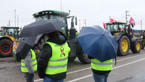 Tractorada en León convocada por la plataforma Decaleón | José Martín