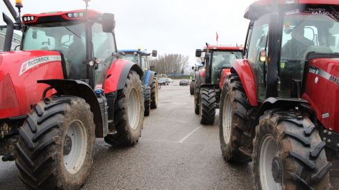 Tractorada en León convocada por la plataforma Decaleón | José Martín