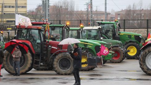 Tractorada en León convocada por la plataforma Decaleón | José Martín