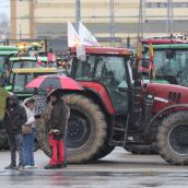 Tractorada en León convocada por la plataforma Decaleón | José Martín