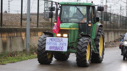 Tractorada en León convocada por la plataforma Decaleón | José Martín