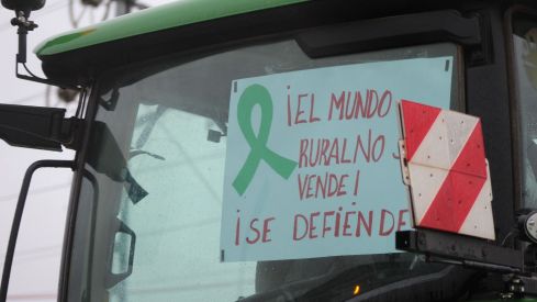 Tractorada en León convocada por la plataforma Decaleón | José Martín