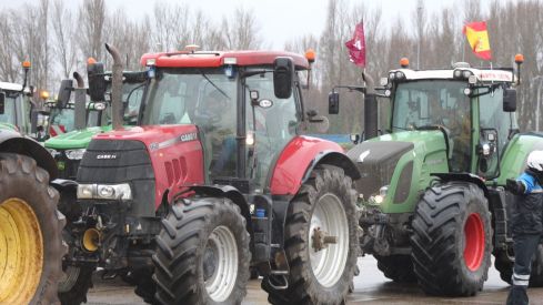 Tractorada en León convocada por la plataforma Decaleón | José Martín