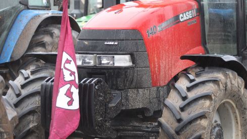 Tractorada en León convocada por la plataforma Decaleón | José Martín