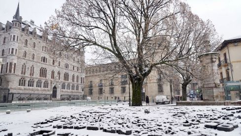 La borrasca Ingrid viste León de blanco | Campillo / ICAL