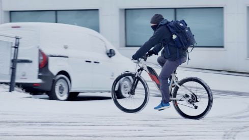 La borrasca Ingrid viste León de blanco | Campillo / ICAL La borrasca Ingrid viste León de blanco | Campillo / ICAL