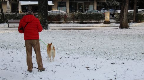 La borrasca Ingrid viste León de blanco | José Martín