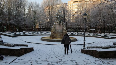 La borrasca Ingrid viste León de blanco | José Martín La borrasca Ingrid viste León de blanco | José Martín