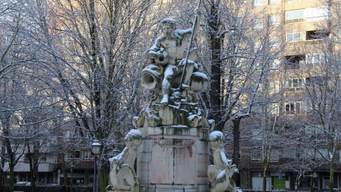 La borrasca Ingrid viste León de blanco | José Martín La borrasca Ingrid viste León de blanco | José Martín