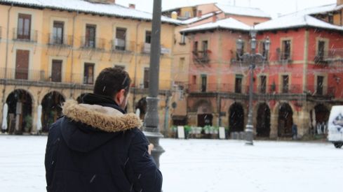 La borrasca Ingrid viste León de blanco | José Martín La borrasca Ingrid viste León de blanco | José Martín