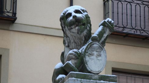 La borrasca Ingrid viste León de blanco | José Martín La borrasca Ingrid viste León de blanco | José Martín