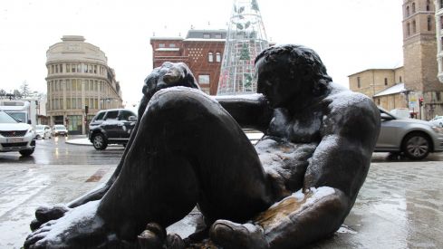 La borrasca Ingrid viste León de blanco | José Martín La borrasca Ingrid viste León de blanco | José Martín