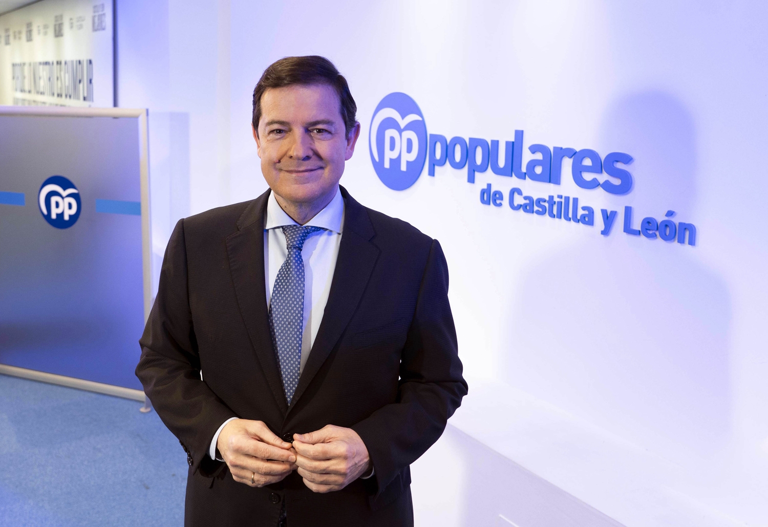 El candidato del Partido Popular a la presidencia de Castilla y León, Alfonso Fernández Mañueco | Foto: Miriam Chacón, ICAL (3)