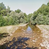 Río Duerna a la altura de Velilla de la Valduerna 