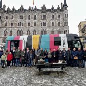 Los seis bibliobuses de la Diputación de León llevaron la cultura a 401 pueblos del medio rural | Campillo / ICAL