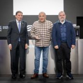 José Gordón, del restaurante El Capricho de Jiménez de Jamuz (León) recibe el Premio Madrid Fusión a la Defensa del Producto