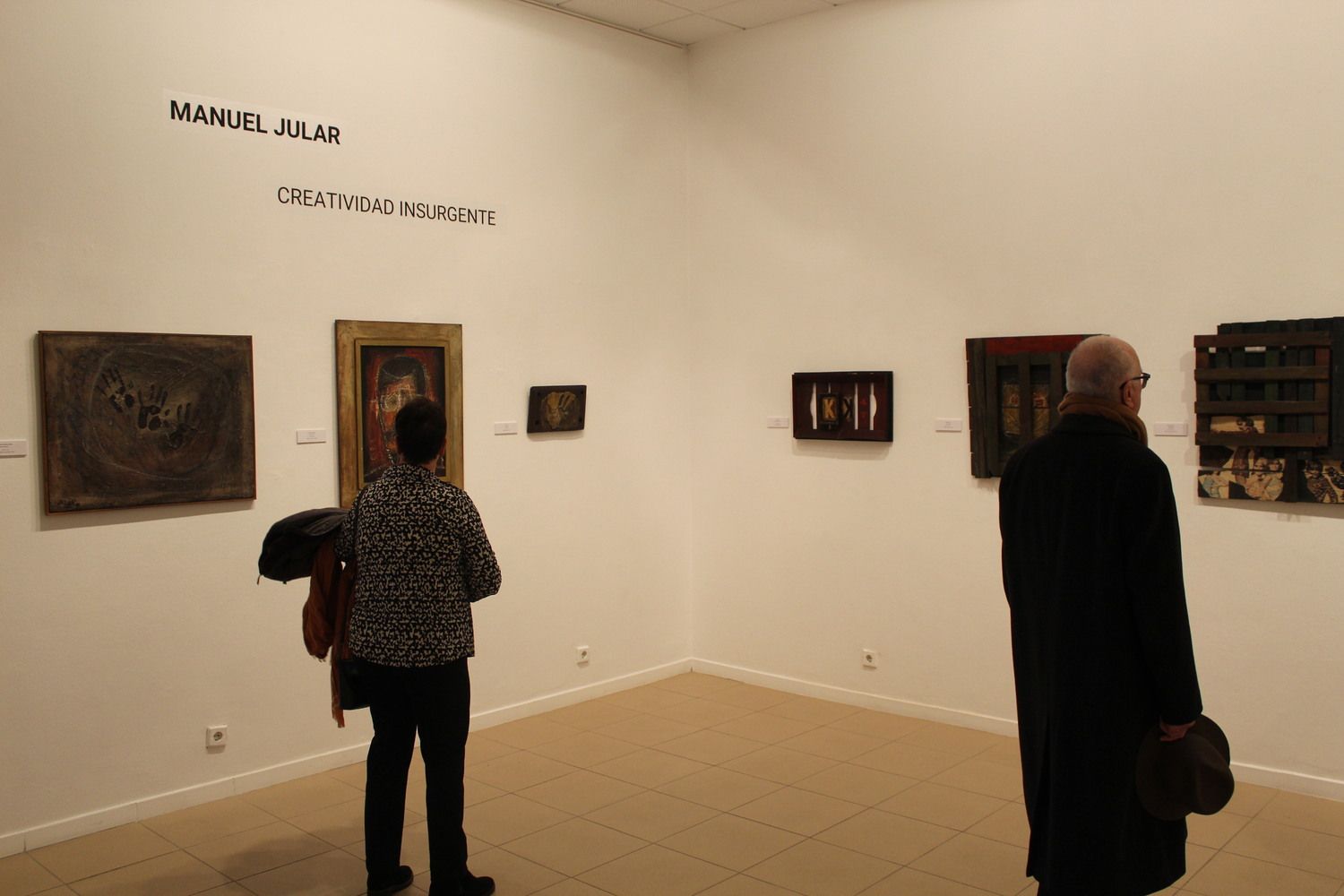 Inauguración de la exposición 'Creatividad Insurgente' de Manuel Jular en el ILC | José Martín