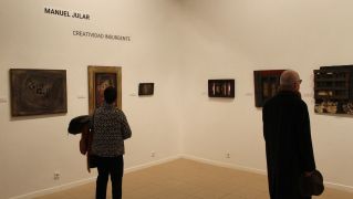 Inauguración de la exposición 'Creatividad Insurgente' de Manuel Jular en el ILC | José Martín