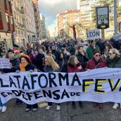 La Plataforma de FEVE denuncia una “chapuza” administrativa y contradicciones entre Adif y RFIG | Peio García / ICAL