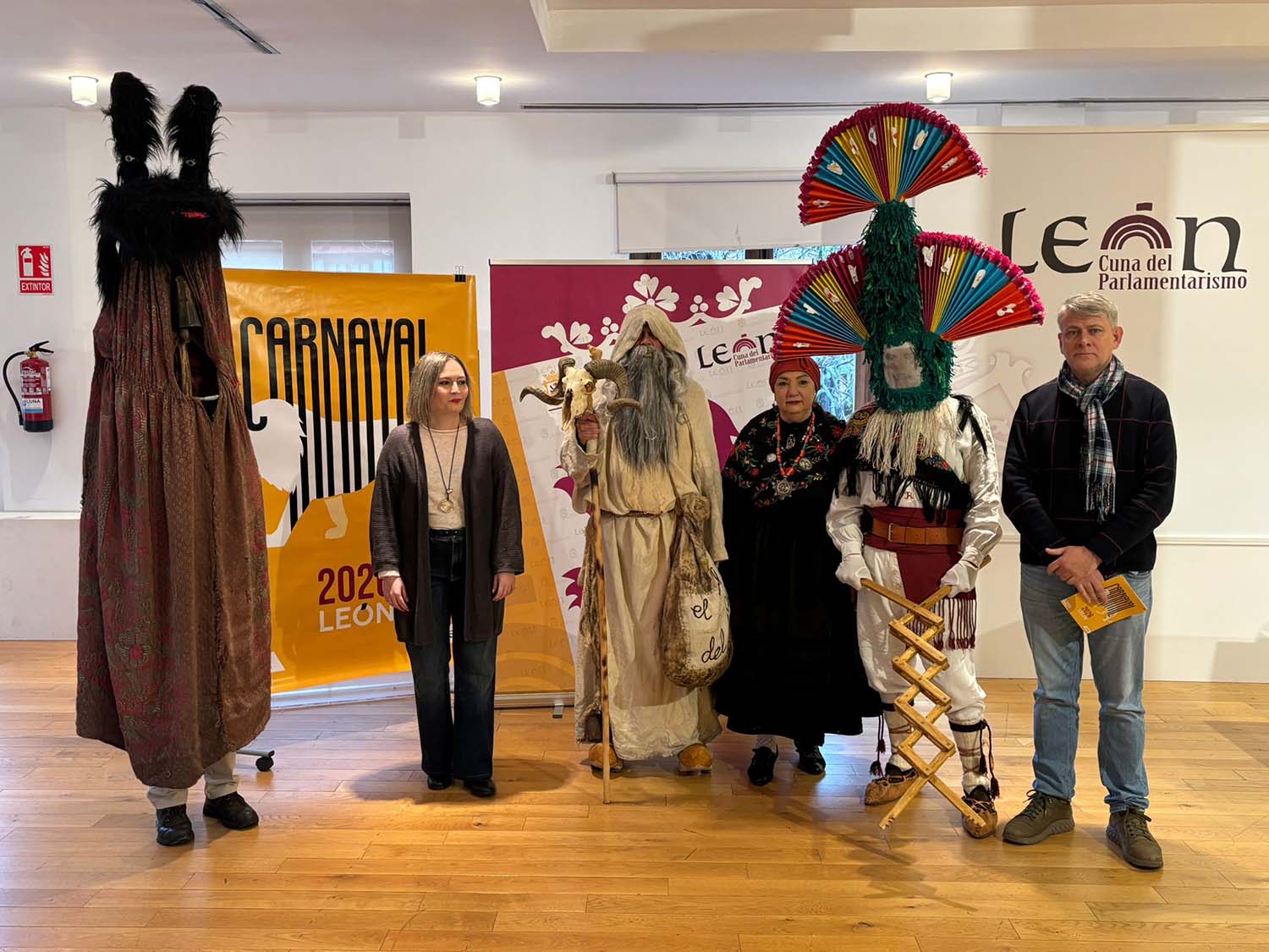 Presentación del programa de Carnaval de León de 2026 Presentación del programa de Carnaval de León de 2026