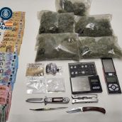 Tres detenidos tras desmantelarun punto de venta de cocaina, heroina y marihuana en León 