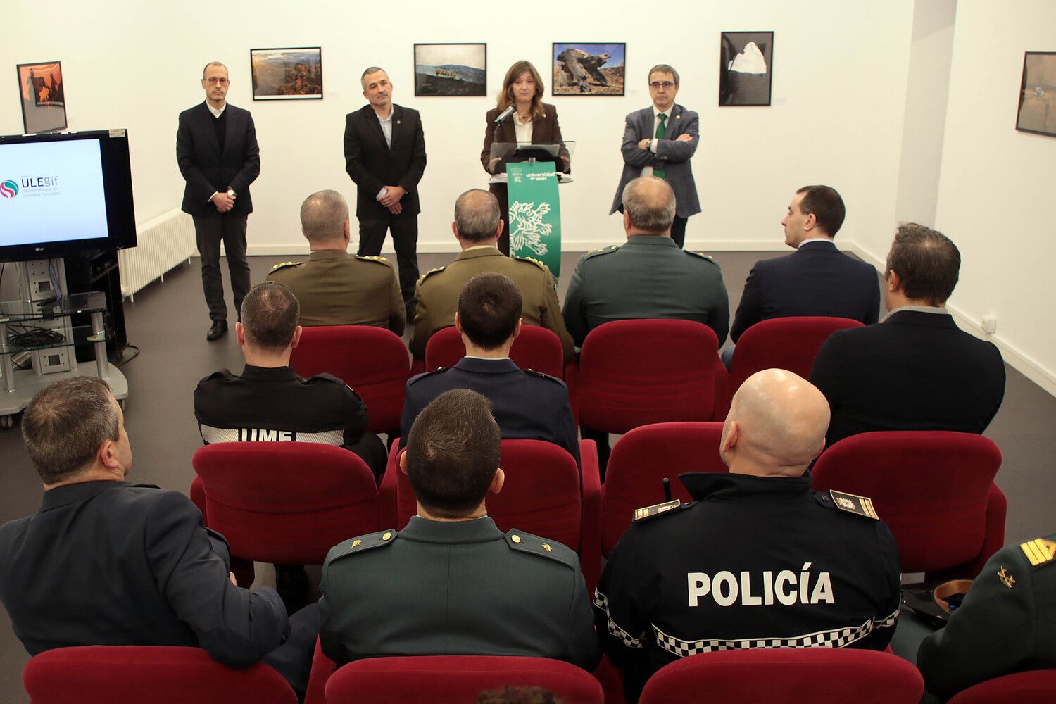 Presentación del balance del grupo Ulegif e inauguración de la exposición 'Memoria de los incendios' | Paio García / ICAL