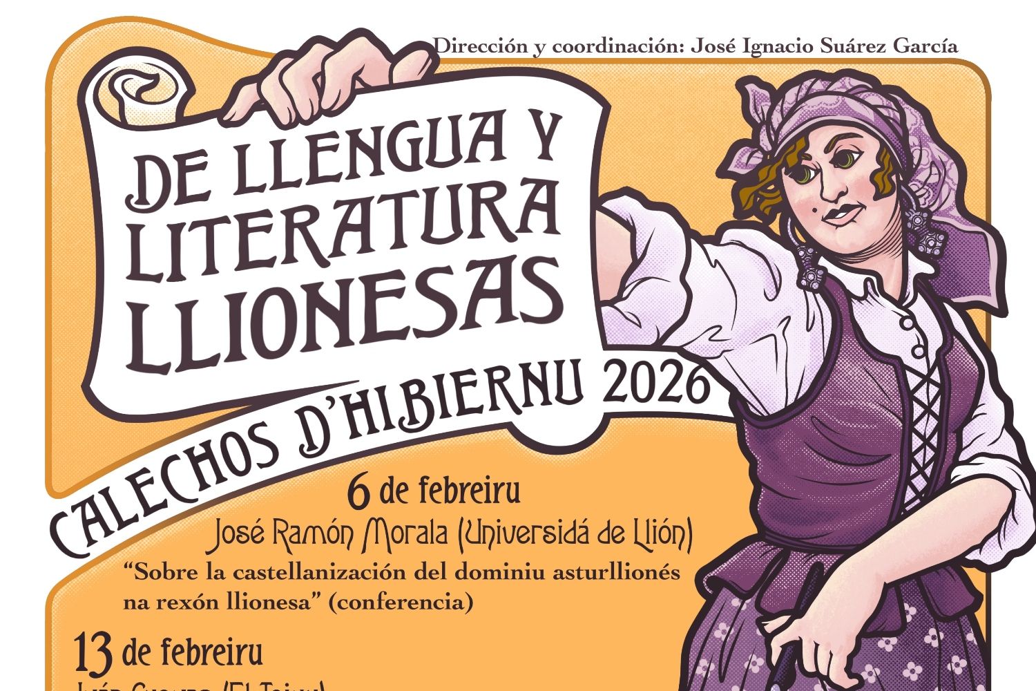 ‘Calechos d’hibiernu’ vuelve a León para reivindicar la lengua y la literatura leonesas ‘Calechos d’hibiernu’ vuelve a León para reivindicar la lengua y la literatura leonesas