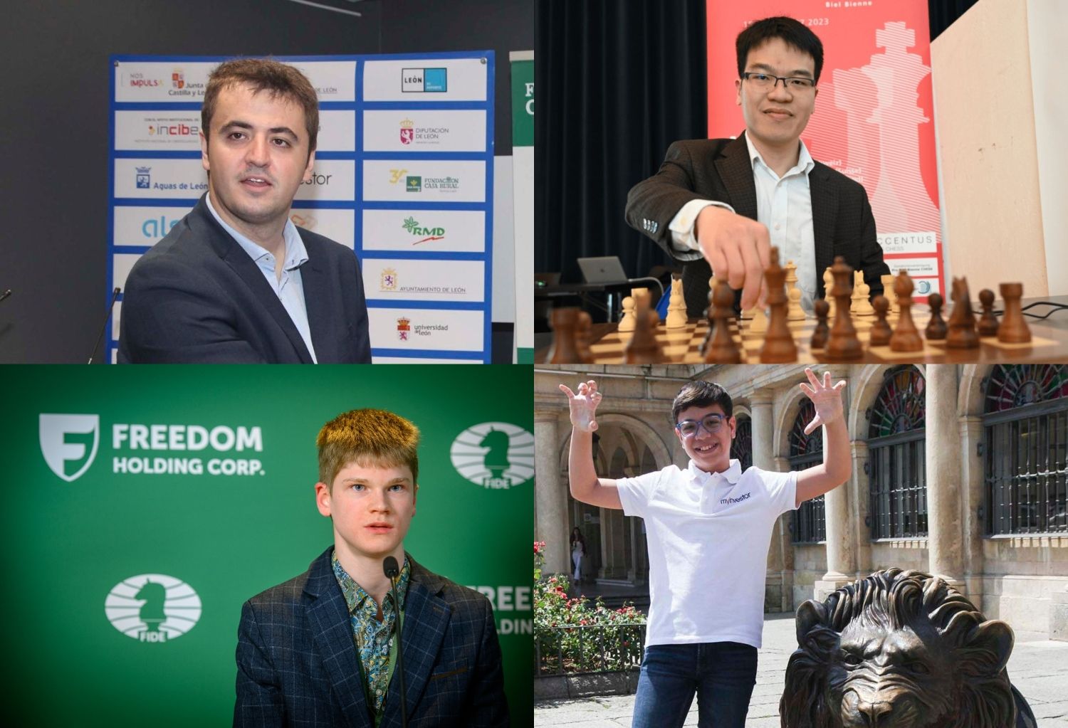 El Magistral de León 2026 ya tiene su "cartel de lujo": Lê Quang Liêm, Jaime Santos, Volodar Murzin y Faustino Oro