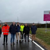 La Diputación de León finaliza la mejora de la carretera LE-5714 entre Almanza y Corcos La Diputación de León finaliza la mejora de la carretera LE-5714 entre Almanza y Corcos