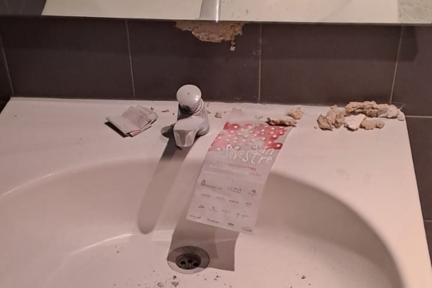 Estado del pabellón Ventas Oeste de León