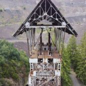 La Pola de Gordón rehabilita el Castillete del Pozo Ibarra y la Fábrica de la Luz para recuperar su patrimonio minero