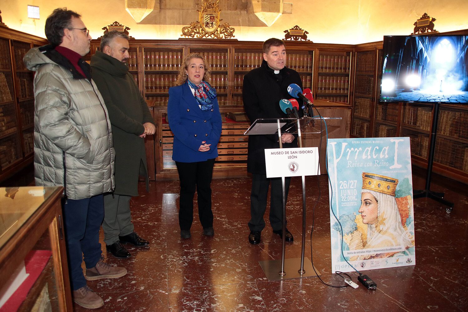  León acoge el estreno mundial de ‘Urraca I. Reina con Reino’: La primera ópera al aire libre en la ciudad | Peio García / ICAL