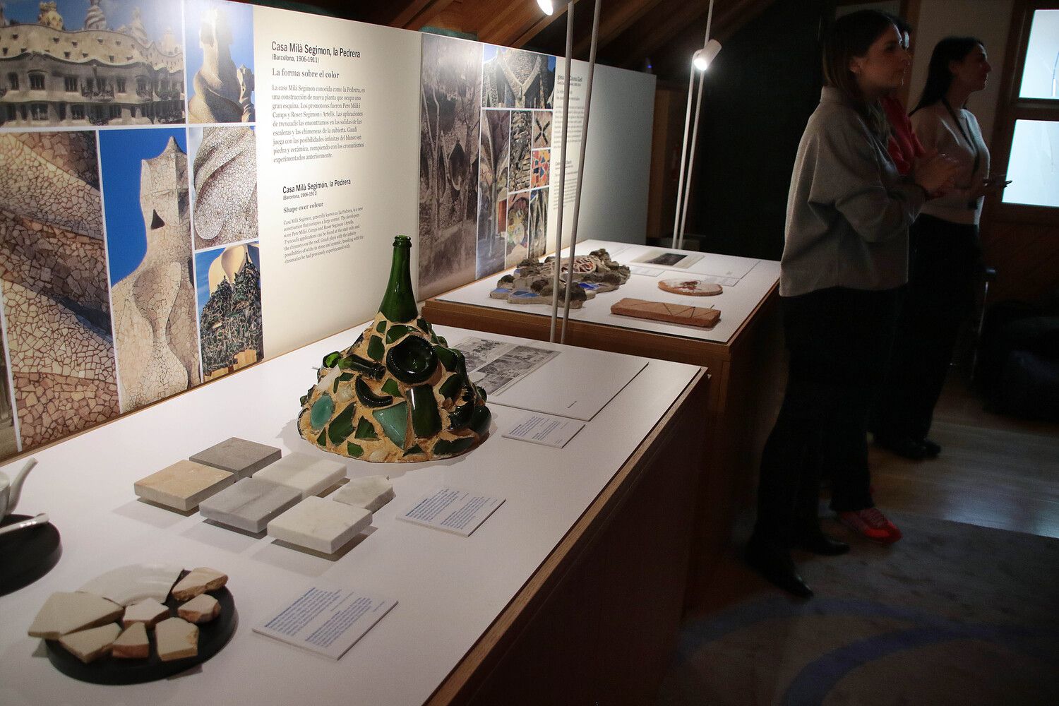 Presentación de la exposición ‘Gaudí y el trecandís’ del Museo Casa Botines de Gaudí en León | Peio García / ICAL