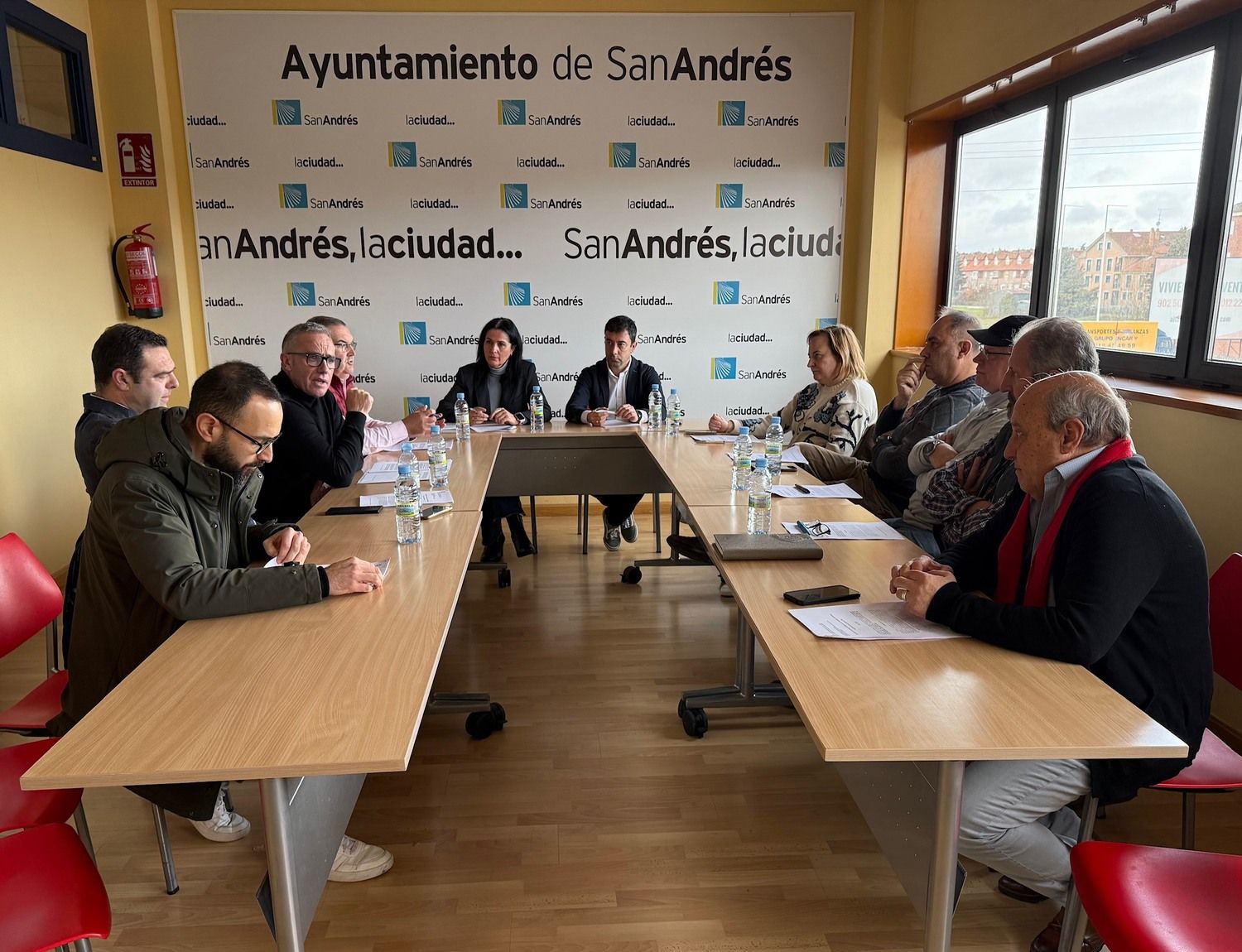 Reunión de los alcaldes del Alfoz de León