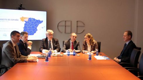 Reunión de las patronales sobre el Corredor Atlántico