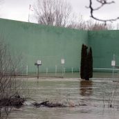 Continúa la alerta en los ríos de León: El Órbigo y el Tuerto, en nivel rojo por riesgo alto | Peio García / ICAL