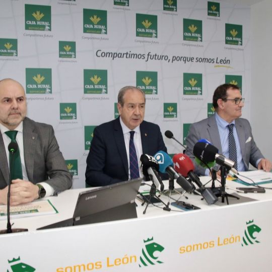 Caja Rural refuerza su presencia en la provincia de León: 1.316 millones de nueva financiación y crecimiento del 12,9% en 2025