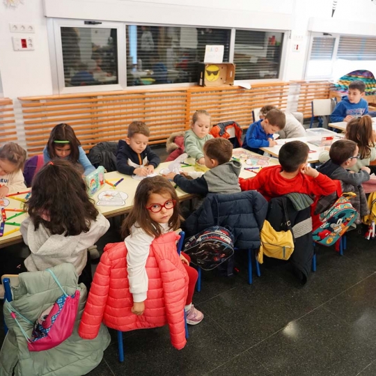 Niños participantes del programa 'Conciliamos' ICAL 