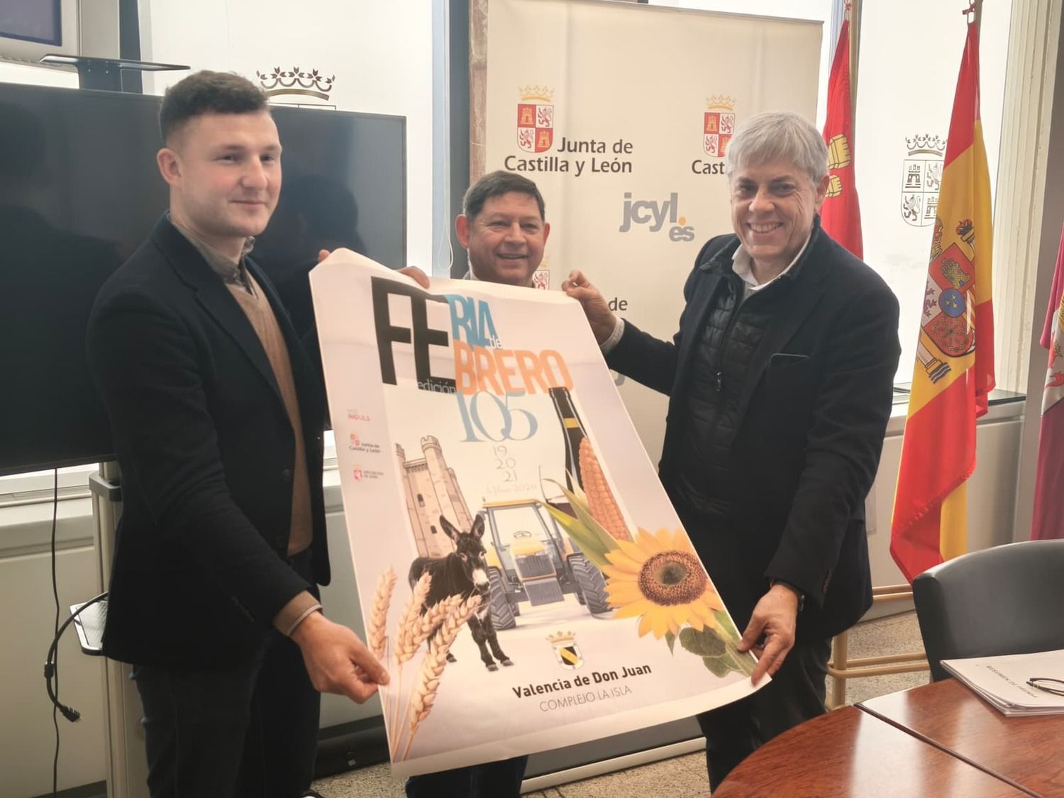 Presentación de la Feria Febrero de Valencia de Don Juan